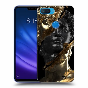 Etui na Xiaomi Mi 8 Lite - Gold - Black