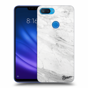 Etui na Xiaomi Mi 8 Lite - White marble