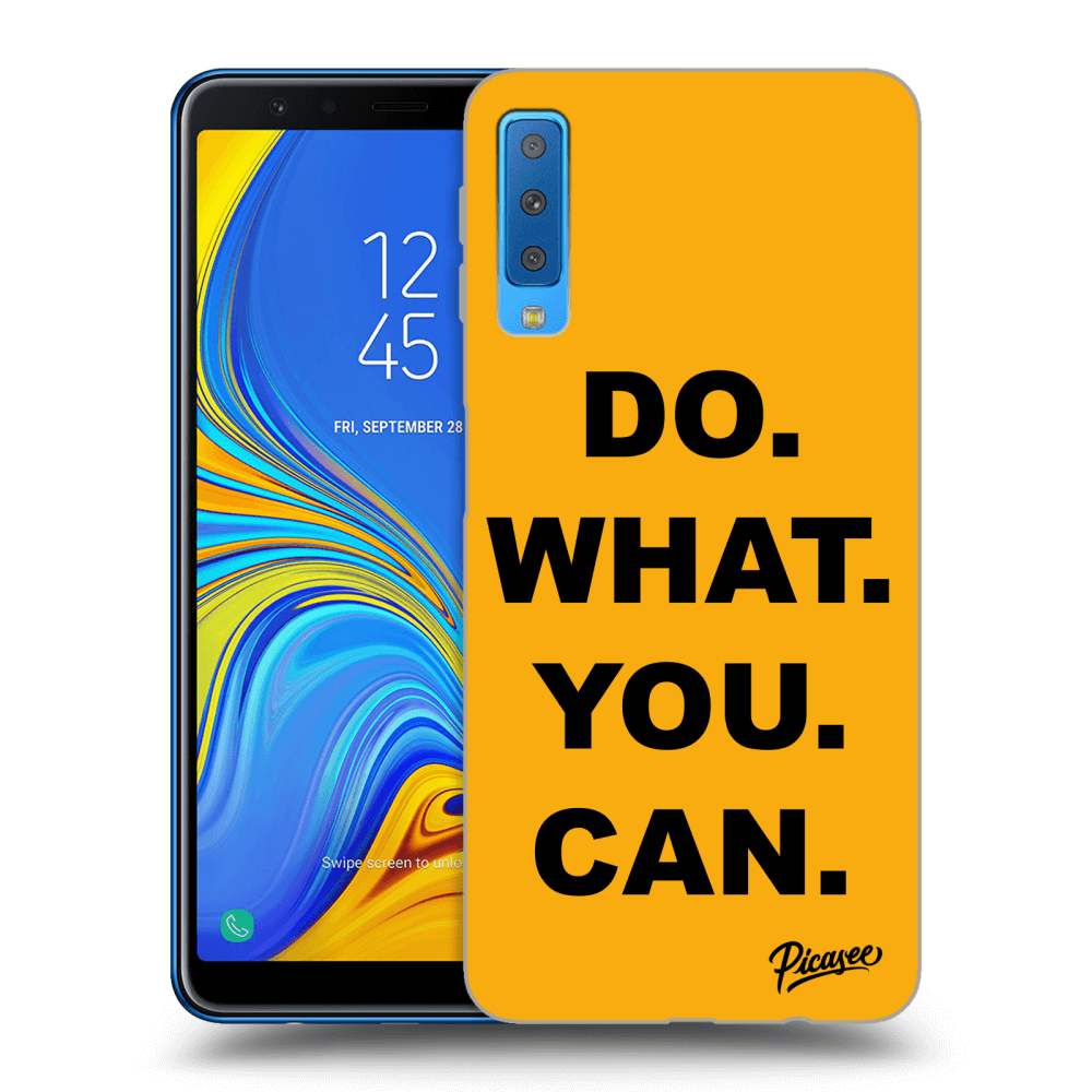 Picasee ULTIMATE CASE pro Samsung Galaxy A7 2018 A750F - Do What You Can