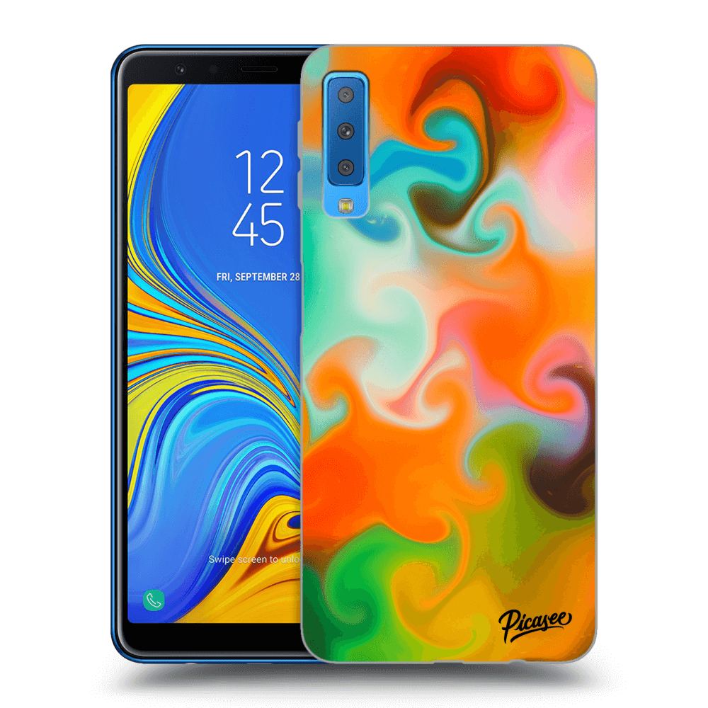 Picasee ULTIMATE CASE pro Samsung Galaxy A7 2018 A750F - Juice
