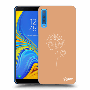 Etui na Samsung Galaxy A7 2018 A750F - Peonies