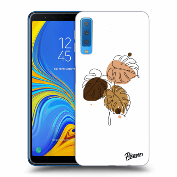 Picasee ULTIMATE CASE pro Samsung Galaxy A7 2018 A750F - Monstera