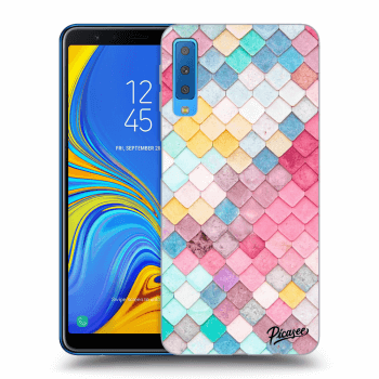 Etui na Samsung Galaxy A7 2018 A750F - Colorful roof