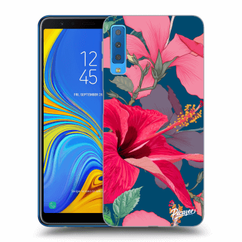 Etui na Samsung Galaxy A7 2018 A750F - Hibiscus
