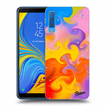 Etui na Samsung Galaxy A7 2018 A750F - Bubbles