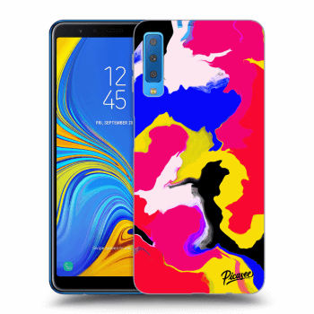 Etui na Samsung Galaxy A7 2018 A750F - Watercolor