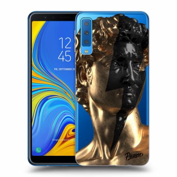 Etui na Samsung Galaxy A7 2018 A750F - Wildfire - Gold