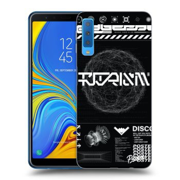 Etui na Samsung Galaxy A7 2018 A750F - BLACK DISCO