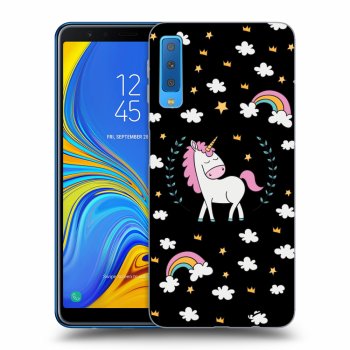 Etui na Samsung Galaxy A7 2018 A750F - Unicorn star heaven