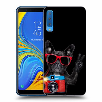 Etui na Samsung Galaxy A7 2018 A750F - French Bulldog