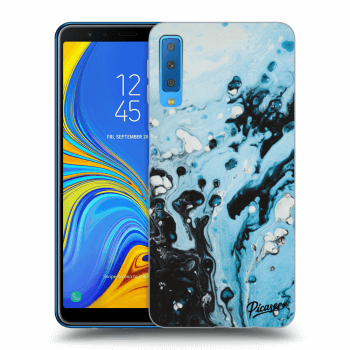 Etui na Samsung Galaxy A7 2018 A750F - Organic blue