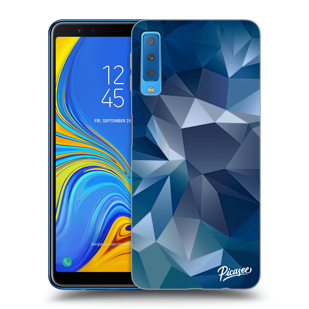 Picasee silikonowe przeźroczyste etui na Samsung Galaxy A7 2018 A750F - Wallpaper