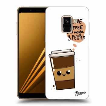 Etui na Samsung Galaxy A8 2018 A530F - Cute coffee
