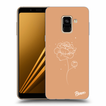 Etui na Samsung Galaxy A8 2018 A530F - Peonies