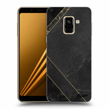 Etui na Samsung Galaxy A8 2018 A530F - Black tile