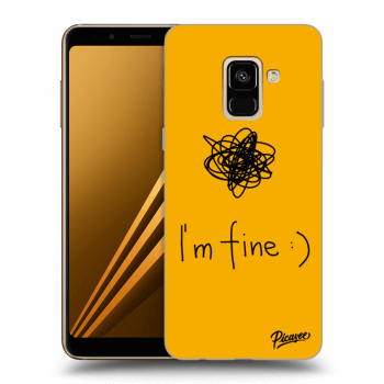 Etui na Samsung Galaxy A8 2018 A530F - I am fine