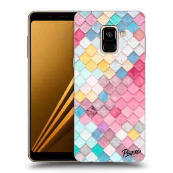 Etui na Samsung Galaxy A8 2018 A530F - Colorful roof