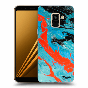 Etui na Samsung Galaxy A8 2018 A530F - Blue Magma