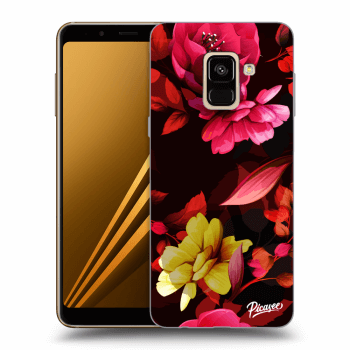 Etui na Samsung Galaxy A8 2018 A530F - Dark Peonny