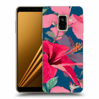 Etui na Samsung Galaxy A8 2018 A530F - Hibiscus