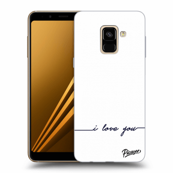 Etui na Samsung Galaxy A8 2018 A530F - I love you
