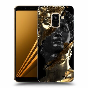 Etui na Samsung Galaxy A8 2018 A530F - Gold - Black