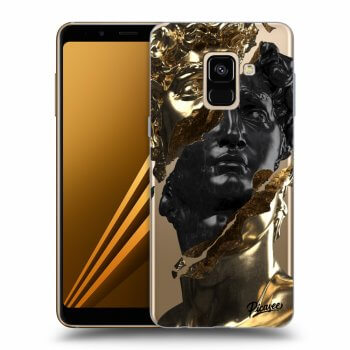 Etui na Samsung Galaxy A8 2018 A530F - Gold - Black