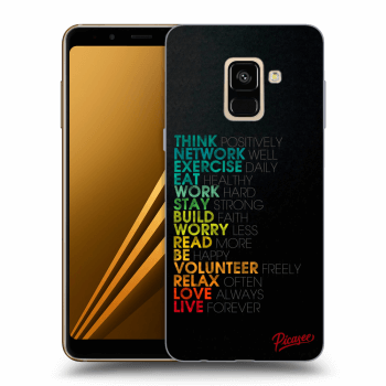Etui na Samsung Galaxy A8 2018 A530F - Motto life