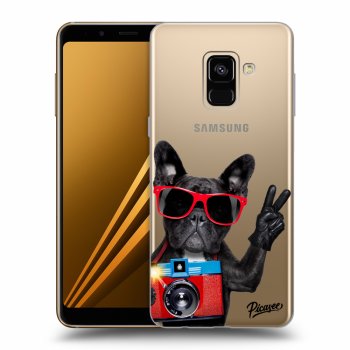 Etui na Samsung Galaxy A8 2018 A530F - French Bulldog