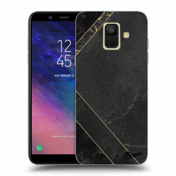 Etui na Samsung Galaxy A6 A600F - Black tile