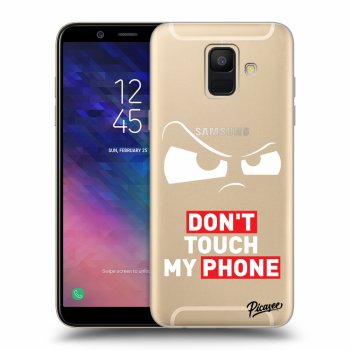 Etui na Samsung Galaxy A6 A600F - Cloudy Eye - Transparent