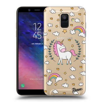 Etui na Samsung Galaxy A6 A600F - Unicorn star heaven