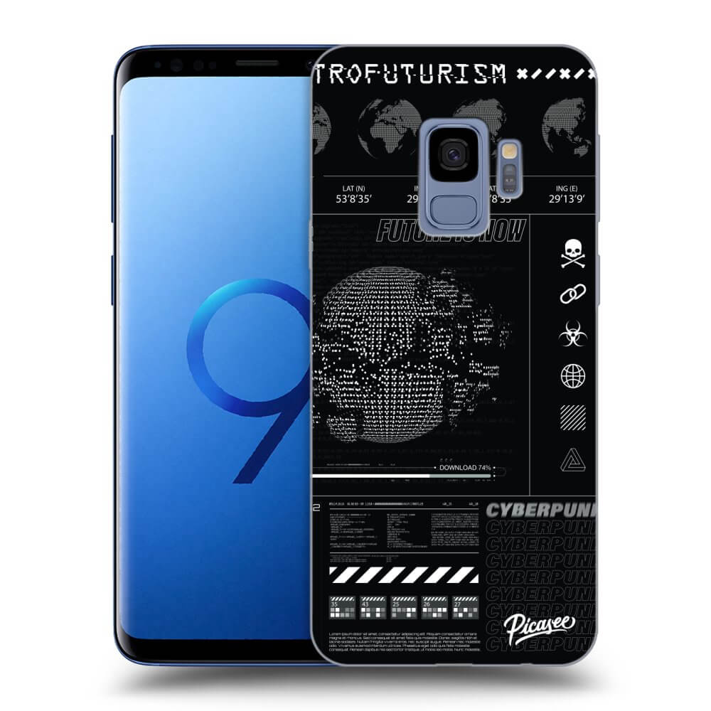 Picasee silikonowe czarne etui na Samsung Galaxy S9 G960F - FUTURE