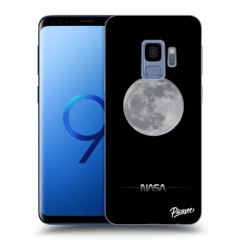 Picasee silikonowe przeźroczyste etui na Samsung Galaxy S9 G960F - Moon Minimal