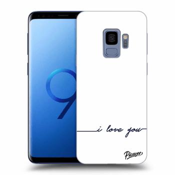 Etui na Samsung Galaxy S9 G960F - I love you