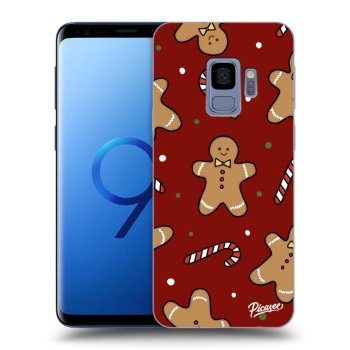 Picasee silikonowe czarne etui na Samsung Galaxy S9 G960F - Gingerbread 2