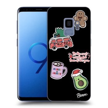 Etui na Samsung Galaxy S9 G960F - Christmas Stickers