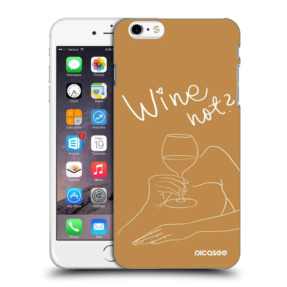 Picasee ULTIMATE CASE na Apple iPhone 6 Plus/6S Plus - Wine not
