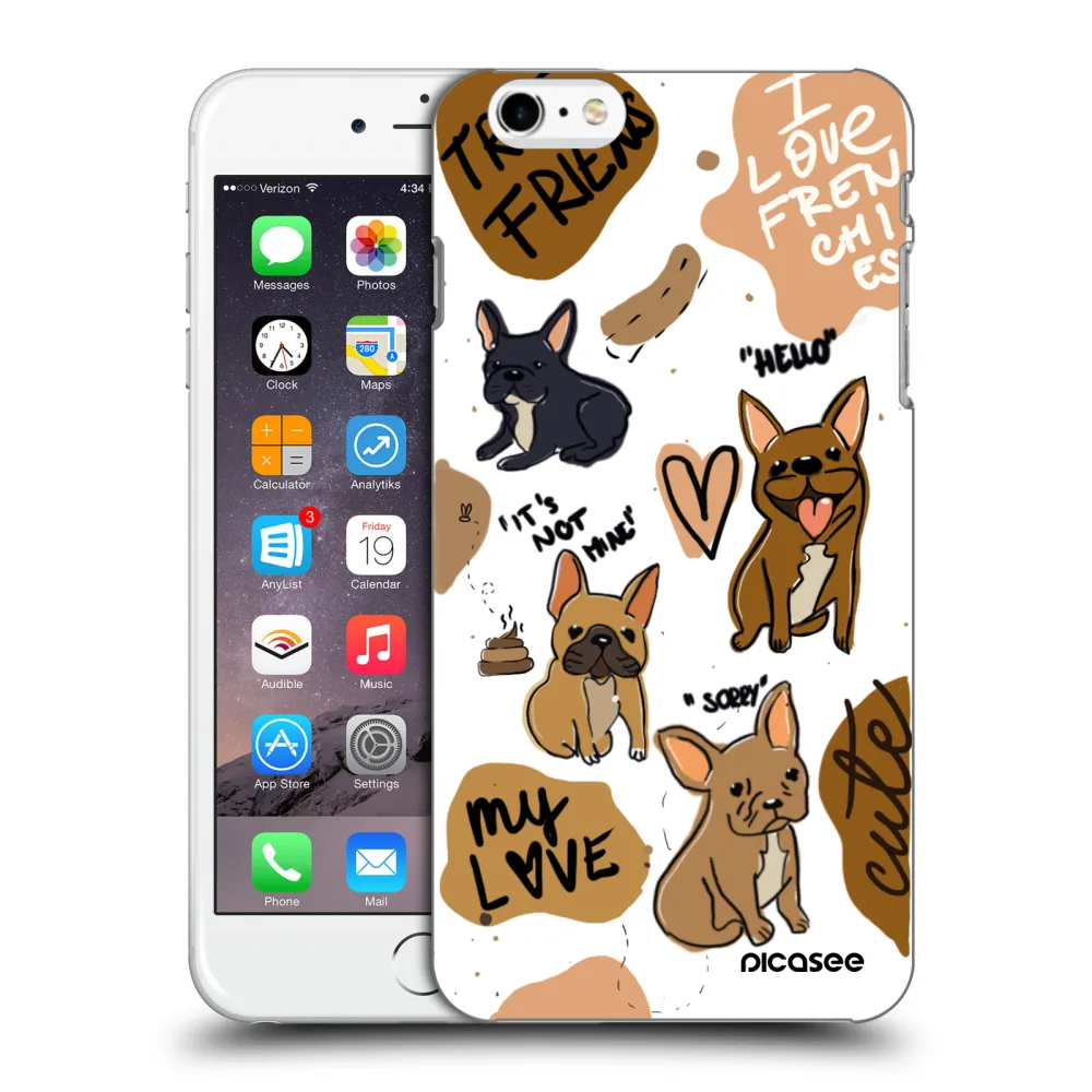 Picasee ULTIMATE CASE na Apple iPhone 6 Plus/6S Plus - Frenchies