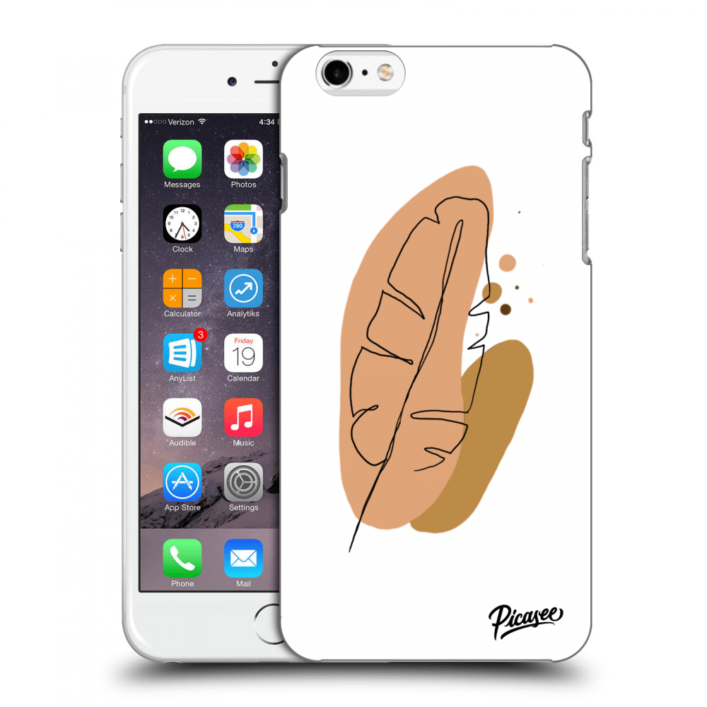 Picasee ULTIMATE CASE pro Apple iPhone 6 Plus/6S Plus - Feather brown