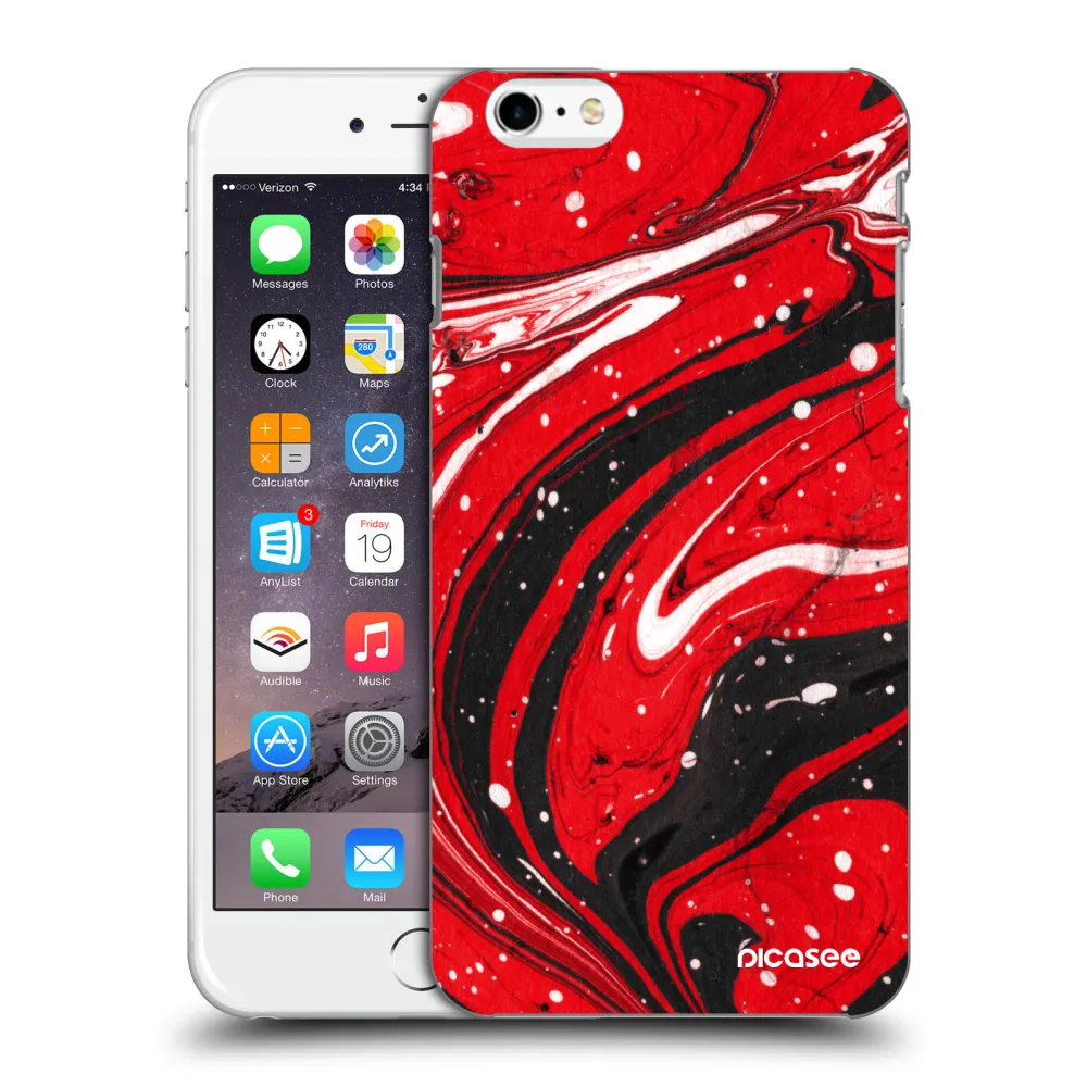 Picasee ULTIMATE CASE na Apple iPhone 6 Plus/6S Plus - Red black