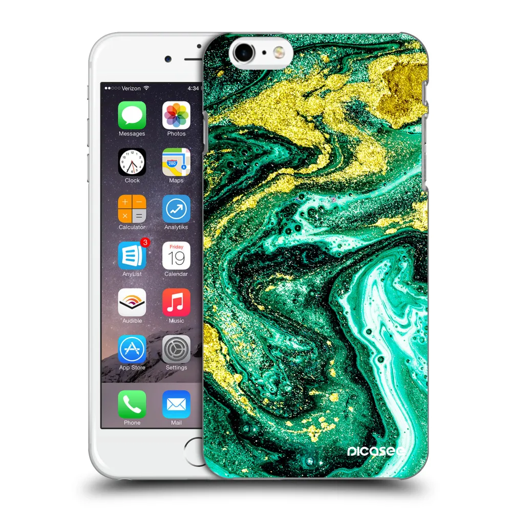 Picasee ULTIMATE CASE na Apple iPhone 6 Plus/6S Plus - Green Gold