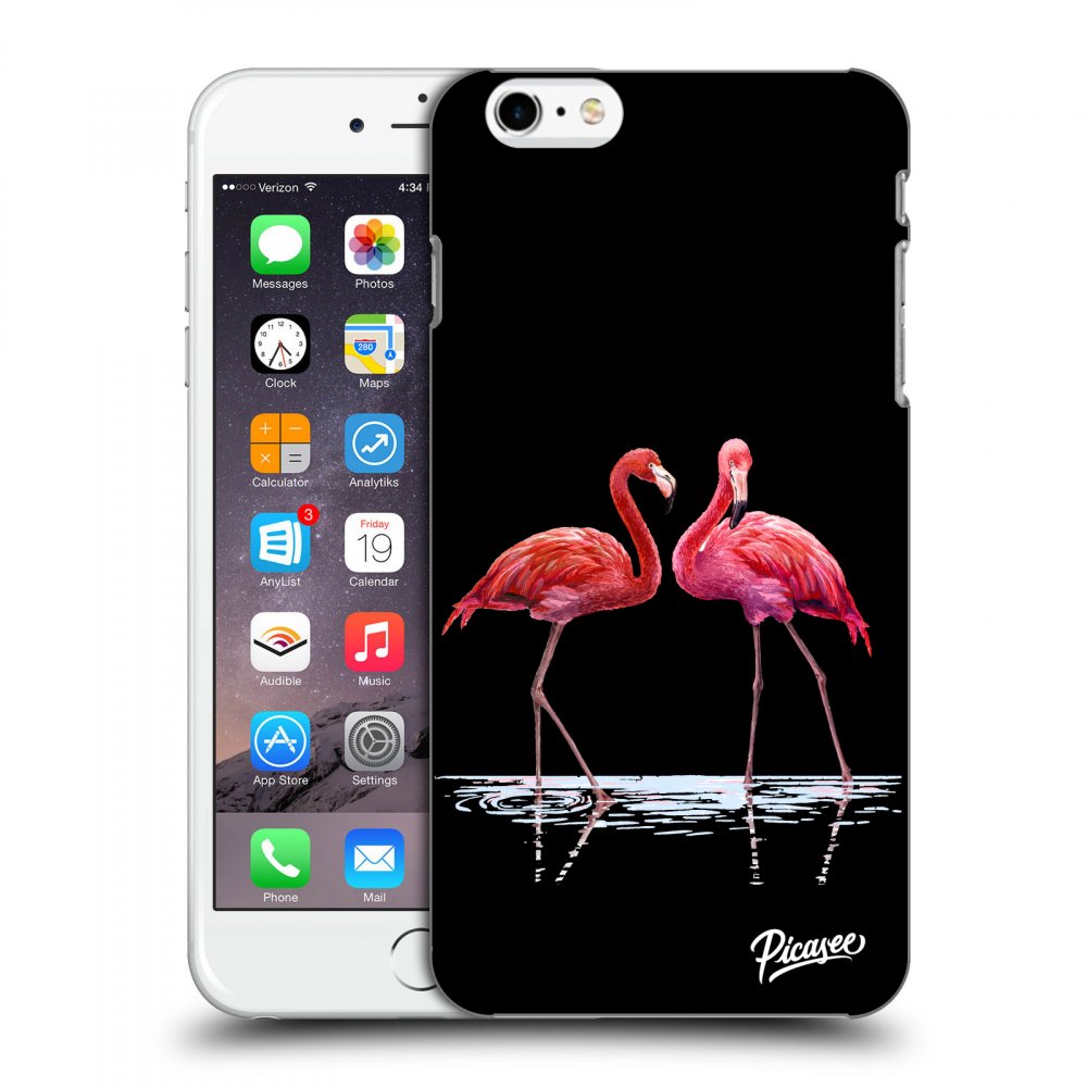 Picasee ULTIMATE CASE pro Apple iPhone 6 Plus/6S Plus - Flamingos couple