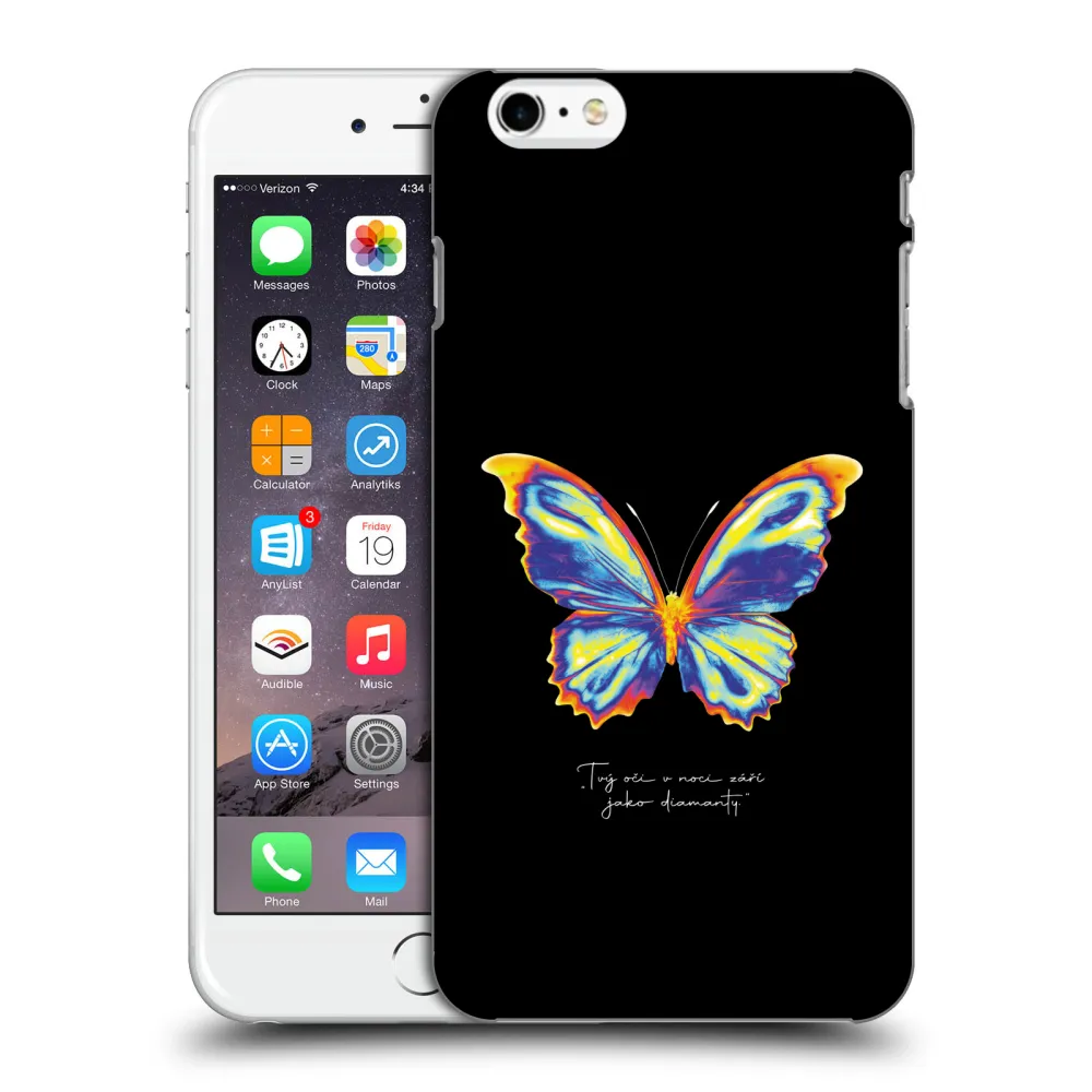 Picasee ULTIMATE CASE na Apple iPhone 6 Plus/6S Plus - Diamanty Black