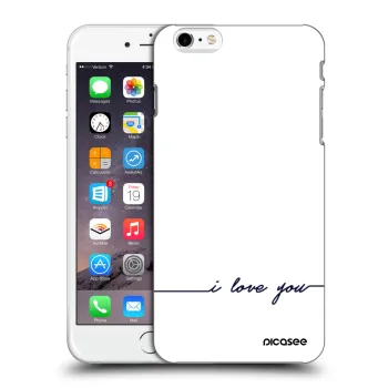 Etui na Apple iPhone 6 Plus/6S Plus - I love you