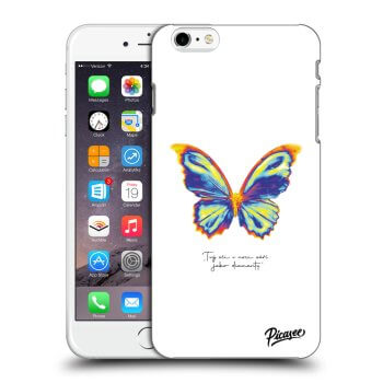 Picasee silikonowe przeźroczyste etui na Apple iPhone 6 Plus/6S Plus - Diamanty White