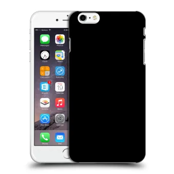 Picasee silikonowe czarne etui na Apple iPhone 6 Plus/6S Plus - Picasee - new logo - black