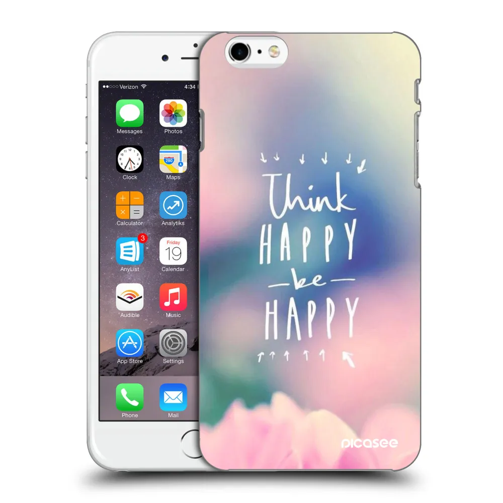 Picasee ULTIMATE CASE na Apple iPhone 6 Plus/6S Plus - Think happy be happy