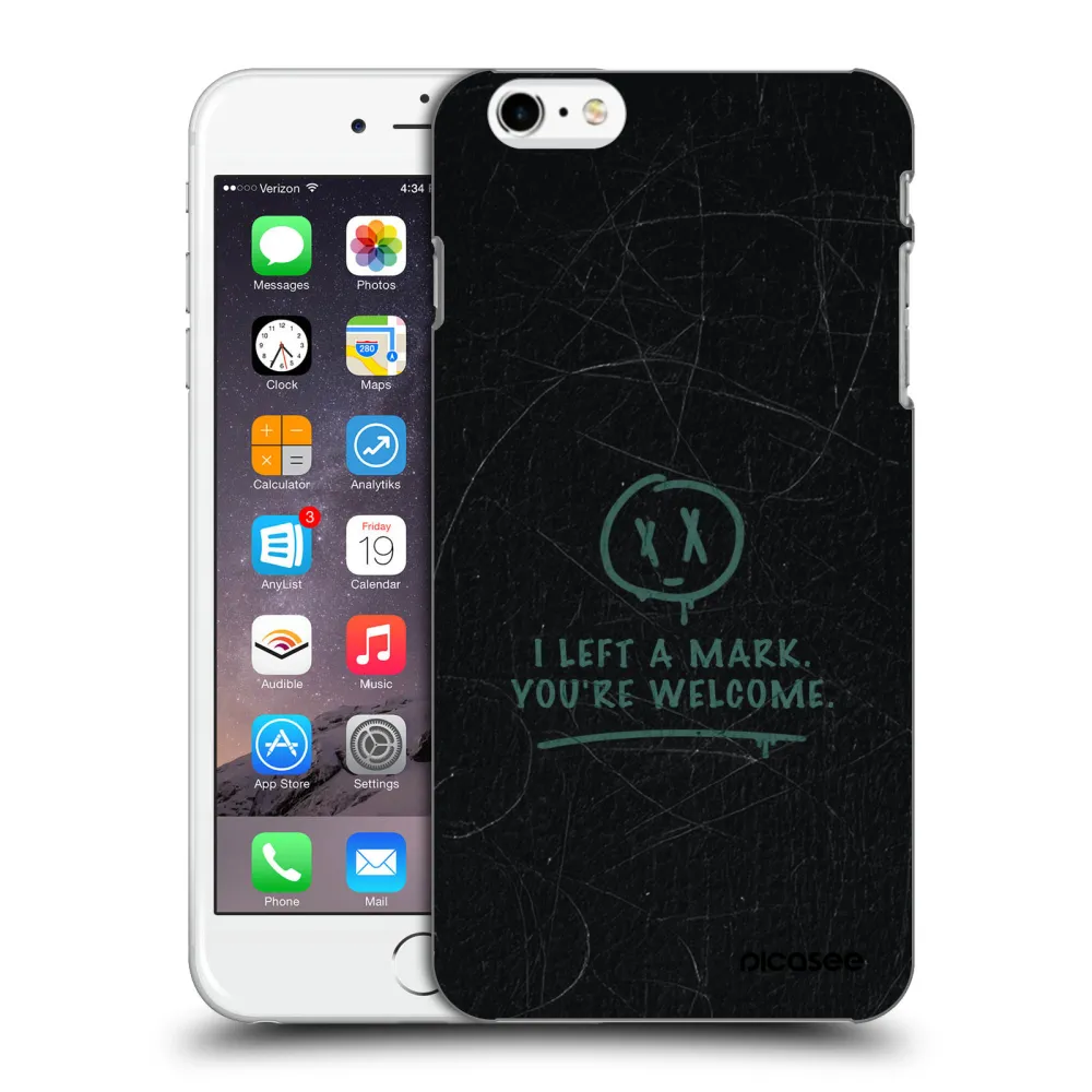 Picasee ULTIMATE CASE na Apple iPhone 6 Plus/6S Plus - LEFT A MARK