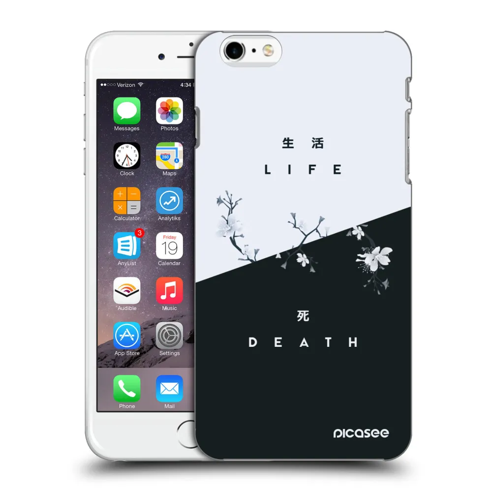 Picasee ULTIMATE CASE na Apple iPhone 6 Plus/6S Plus - Life - Death